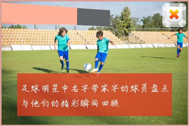 足球明星中名字带家字的球员盘点与他们的精彩瞬间回顾