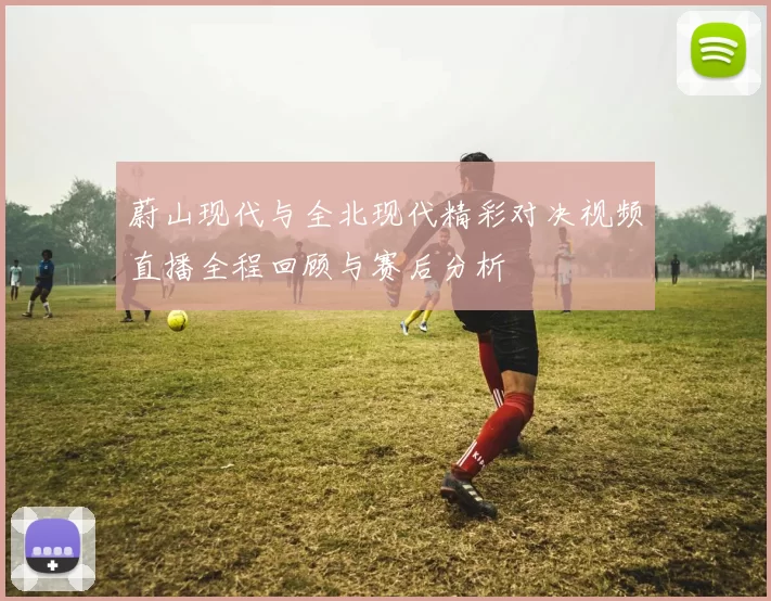 蔚山现代与全北现代精彩对决视频直播全程回顾与赛后分析