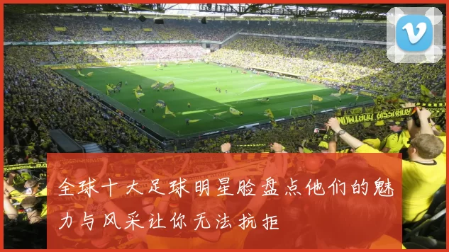 全球十大足球明星脸盘点他们的魅力与风采让你无法抗拒